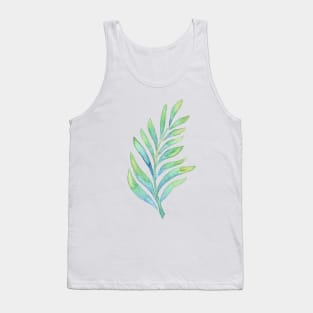 Tropical Palm Leaf 02 Tank Top